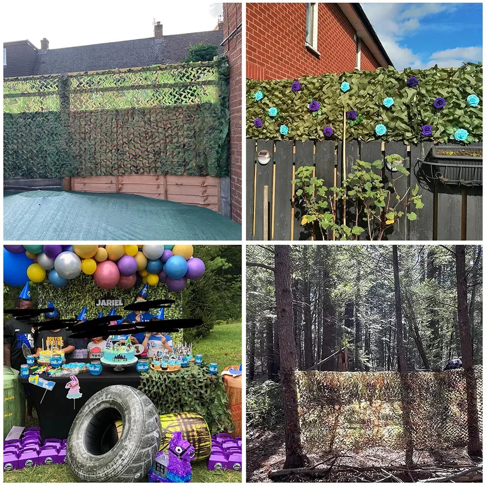 Camo Netting | Wide Camouflage Net for Decoration