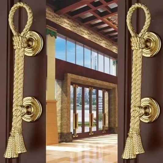 Golden Bronze Door Handles