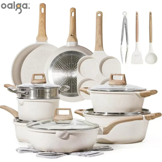 3-7 Pots and Pans Set - Nonstick Cookware Sets