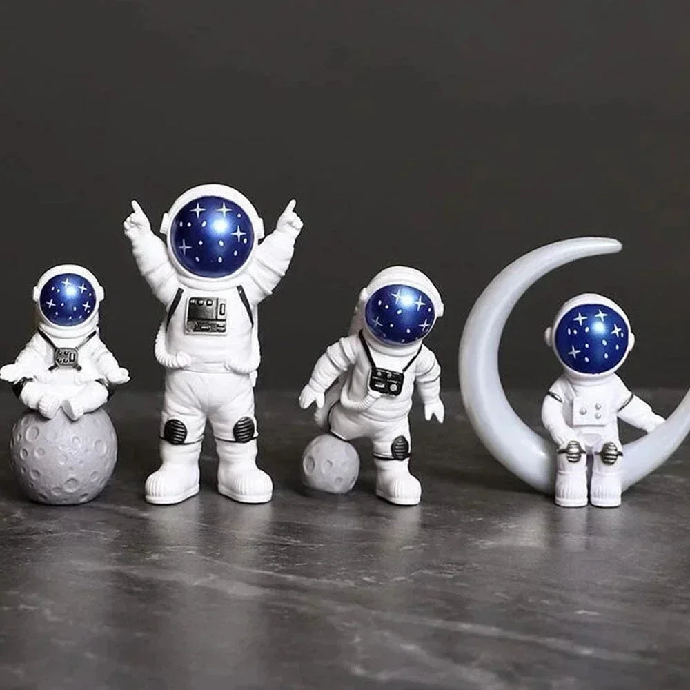Astronaut Figure Set: Educational Toy & Home Decoration
