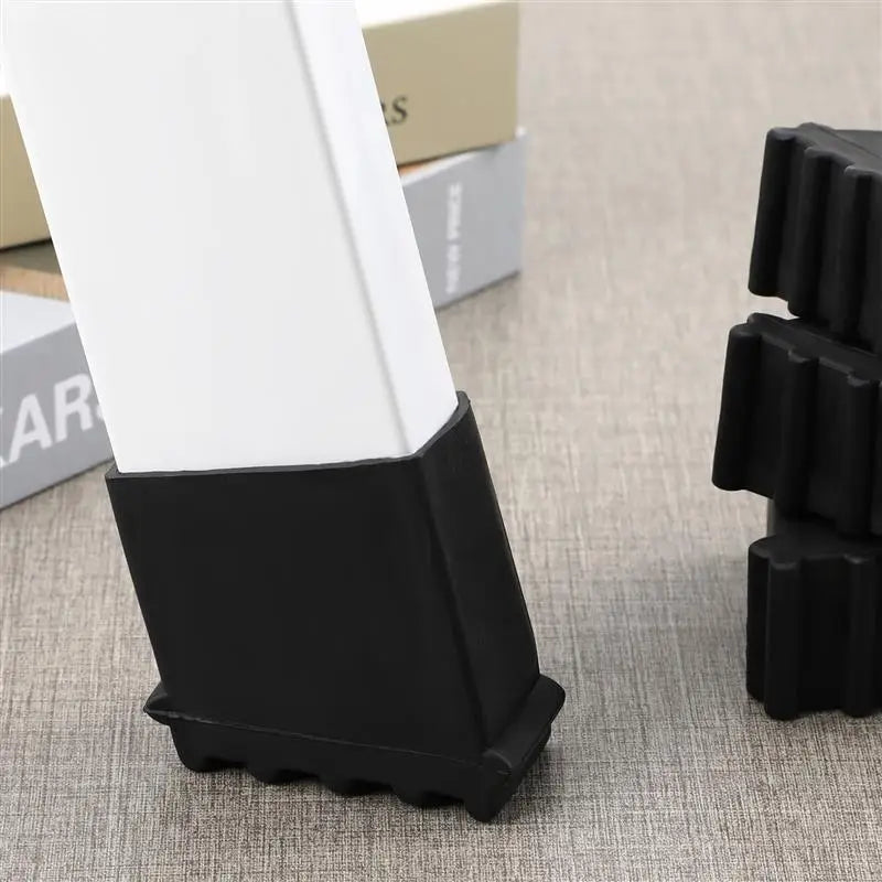 4Pcs Step Ladder Feet Covers Versatile Ladder Leg Covers Non-Skid Ladder Pads Rubber Ladder Feet Covers(Random Patterns)