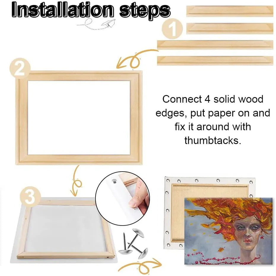 DIY Wood Canvas Stretcher Bars - Effortless Framing for Art Projects