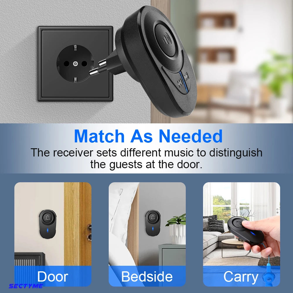 Wireless Waterproof Door Bell