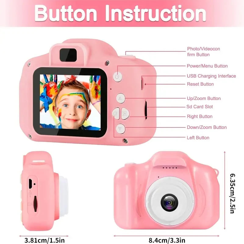 Children Educational Toy Digital Camera with 1080P Video Camera