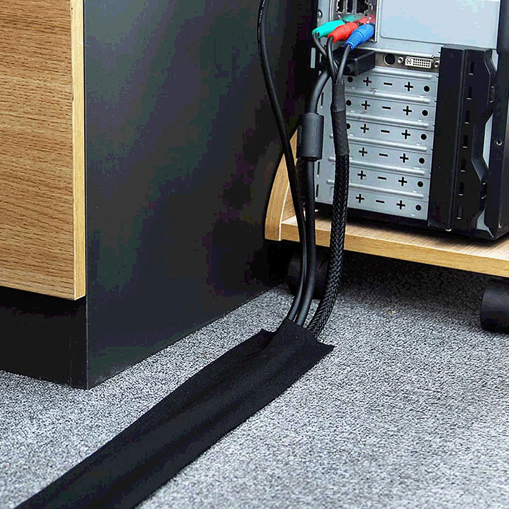 Adjustable Hook and Loop Cable Cover