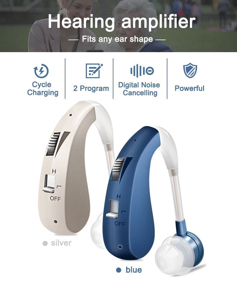 Rechargeable Mini Digital Wireless Hearing Aid