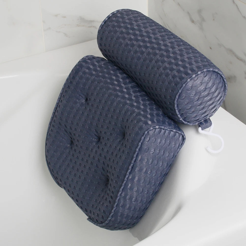 Bath Pillow for Bathtub Support Neck, Head, and Back