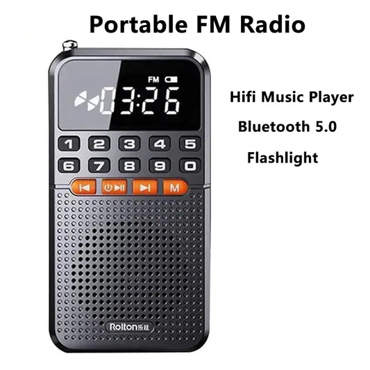 Pocket Powerhouse: FM Radio, Bluetooth & More