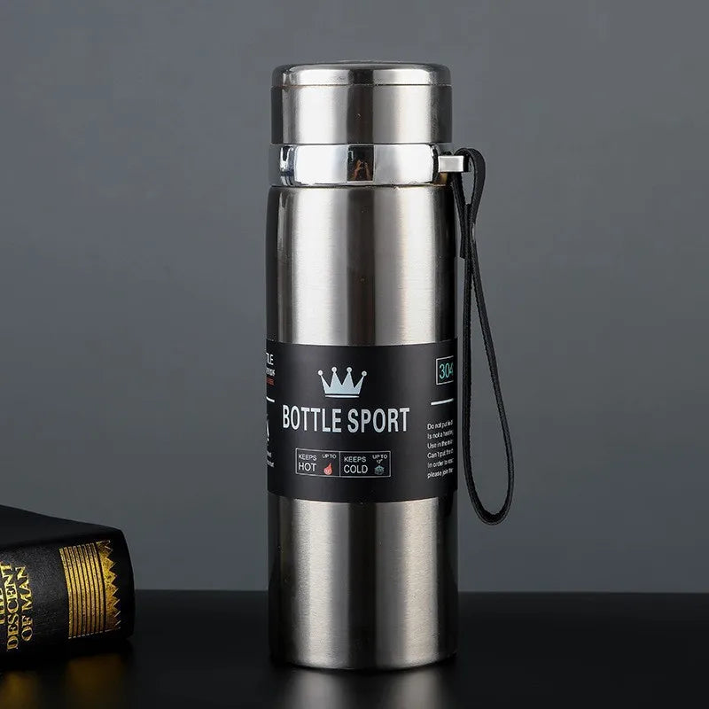 Double Stainless Steel Sport Thermos Bottle