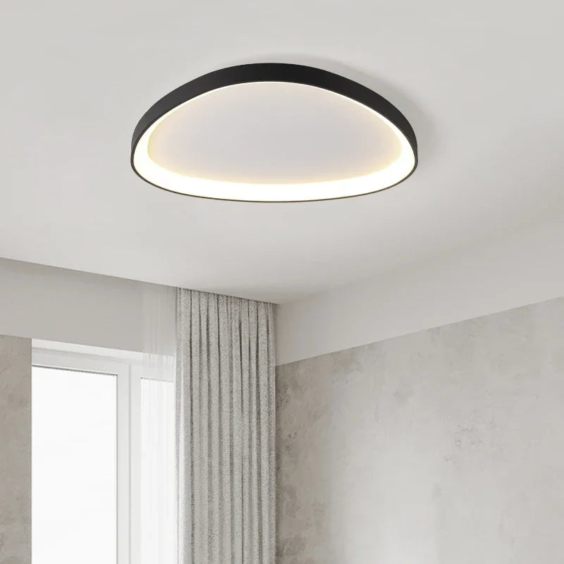 Sleek Ultra Thin LED Ceiling Chandelier - Simplicity in Lighting