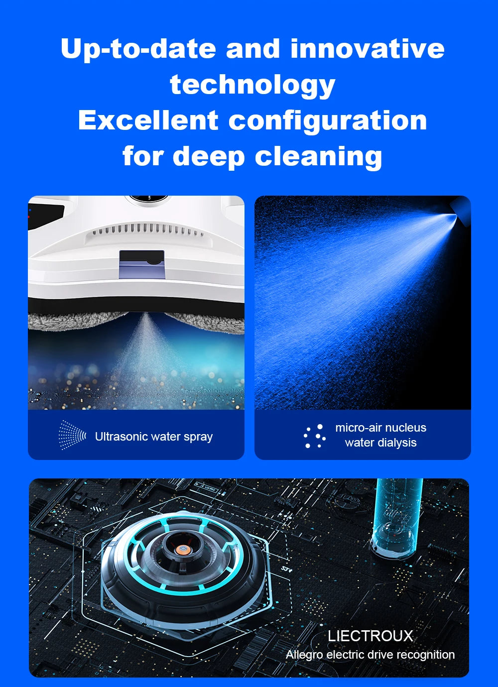 Liectroux YW610 Window Cleaning Robot