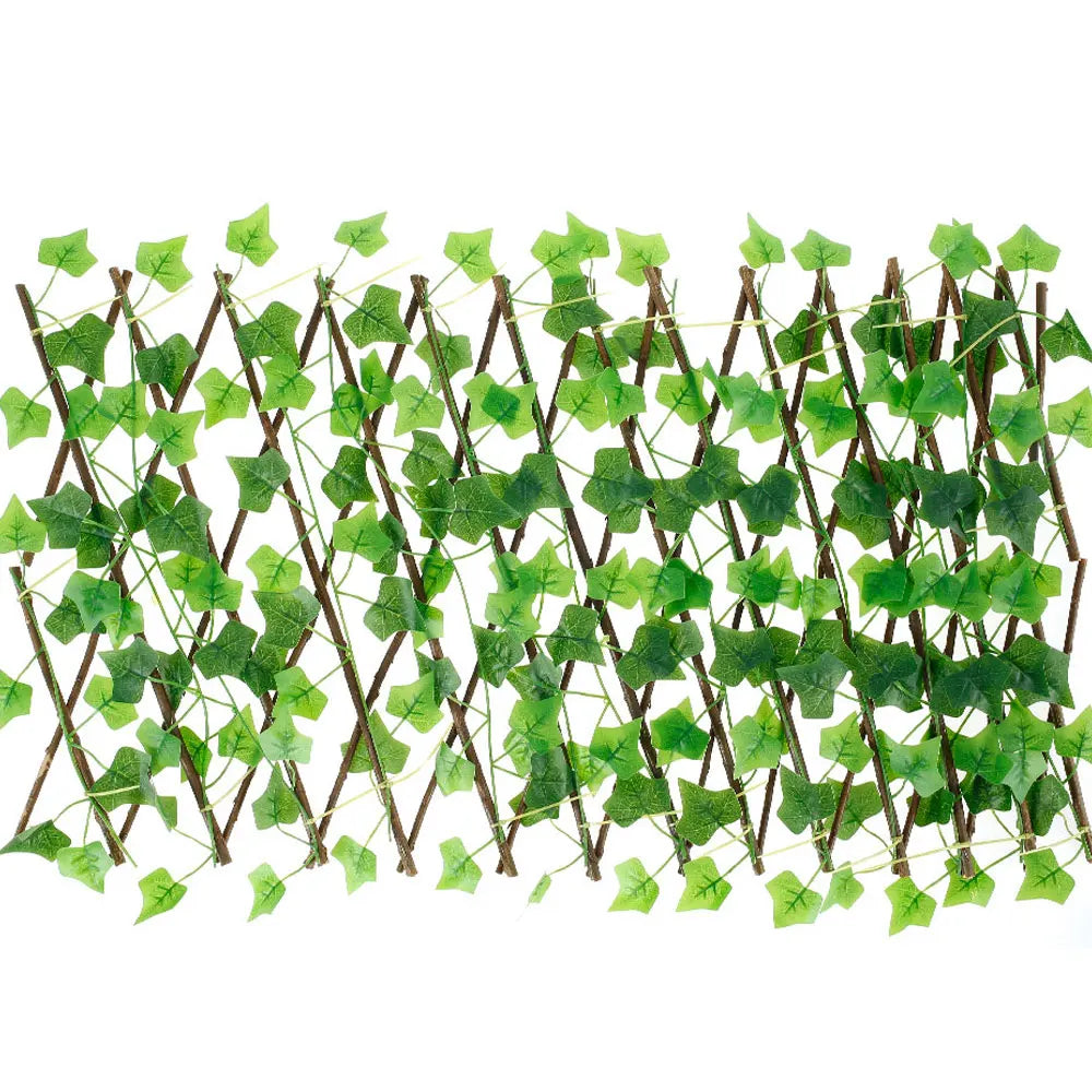 Artificial Ivy Expandable Garden Fence