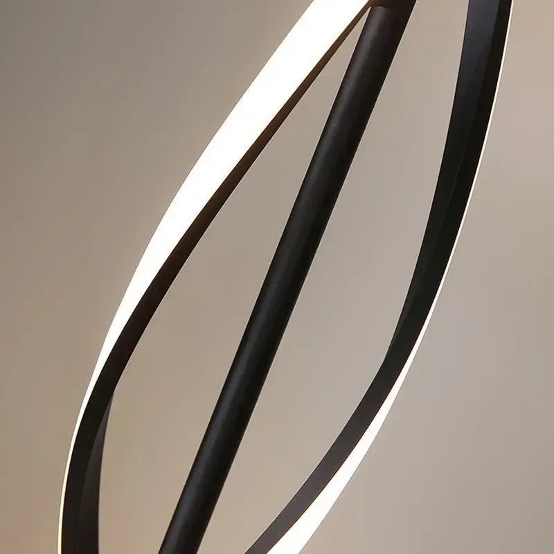 Nordic Geometric LED Floor Lamp - Stylish Vertical Lighting