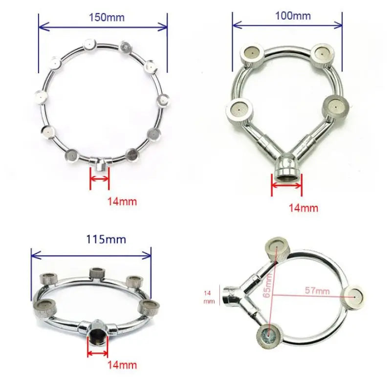 Stainless Steel Multi-Head Atomizing Nozzle - Irrigation & Cooling