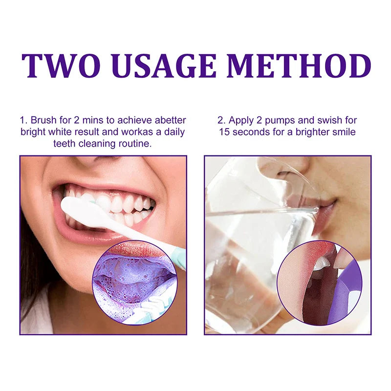 Teeth Whitening Mousse Toothpaste - Dental Care