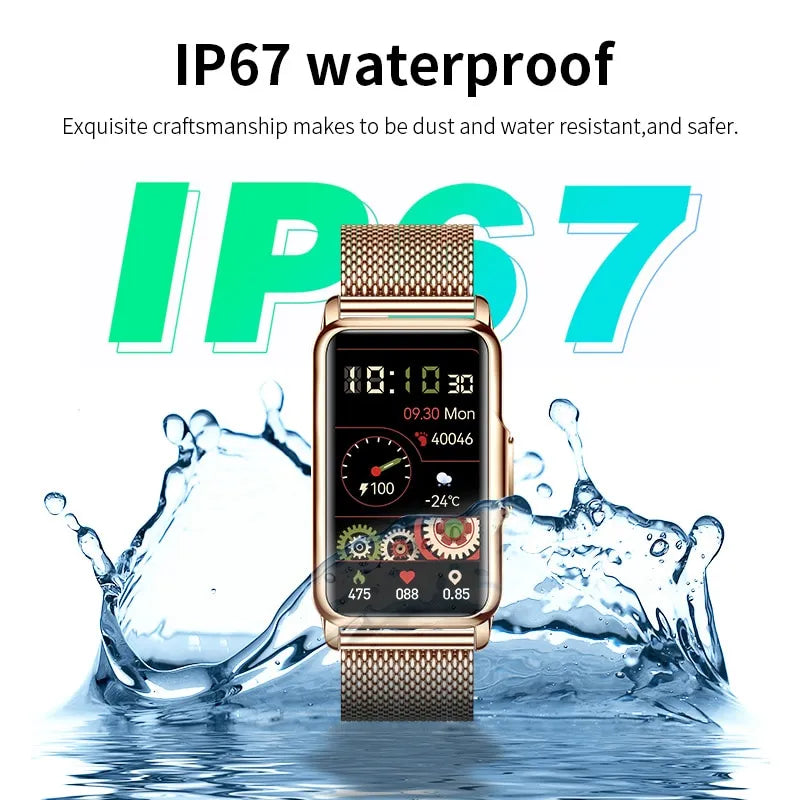 LIGE Waterproof Sports Fitness Women Smart Watch