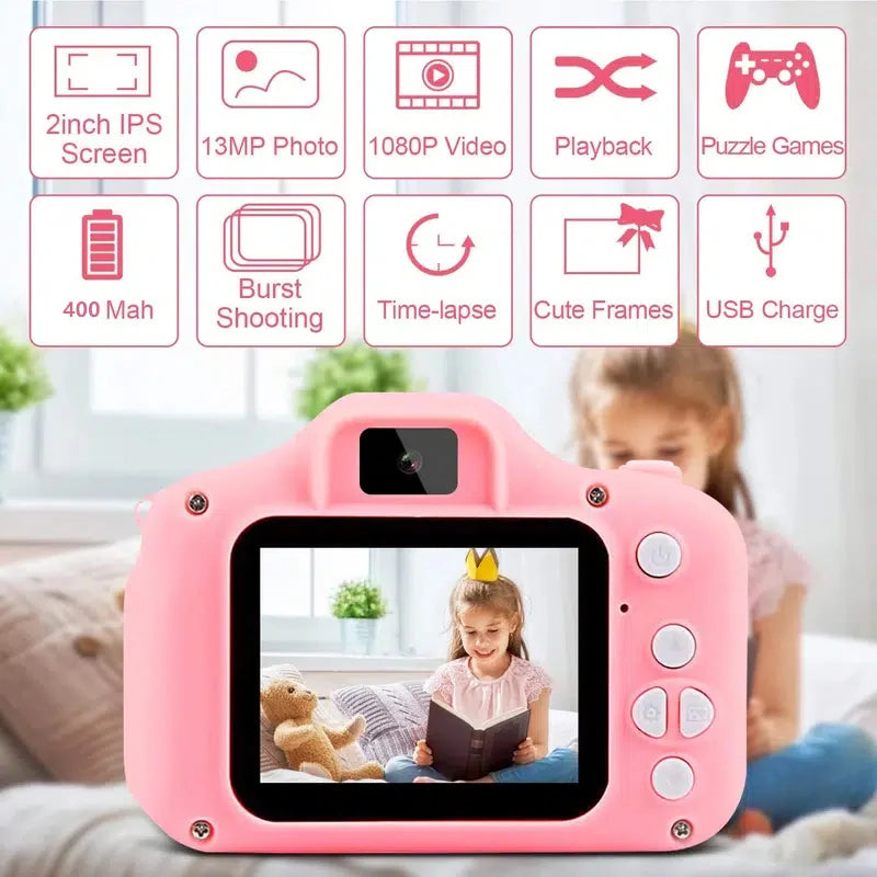 Children Educational Toy Digital Camera with 1080P Video Camera