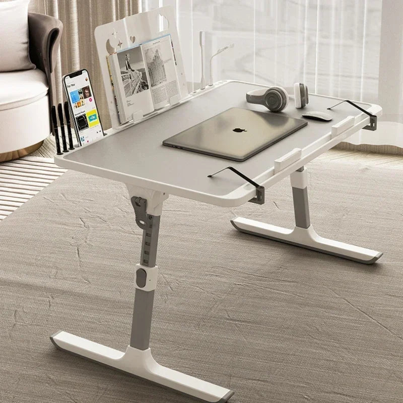 Foldable Lift Laptop Desk - Versatile Gaming & Reading Table