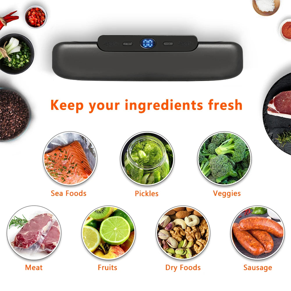 Low Noise Electric Food Vacuum Sealer