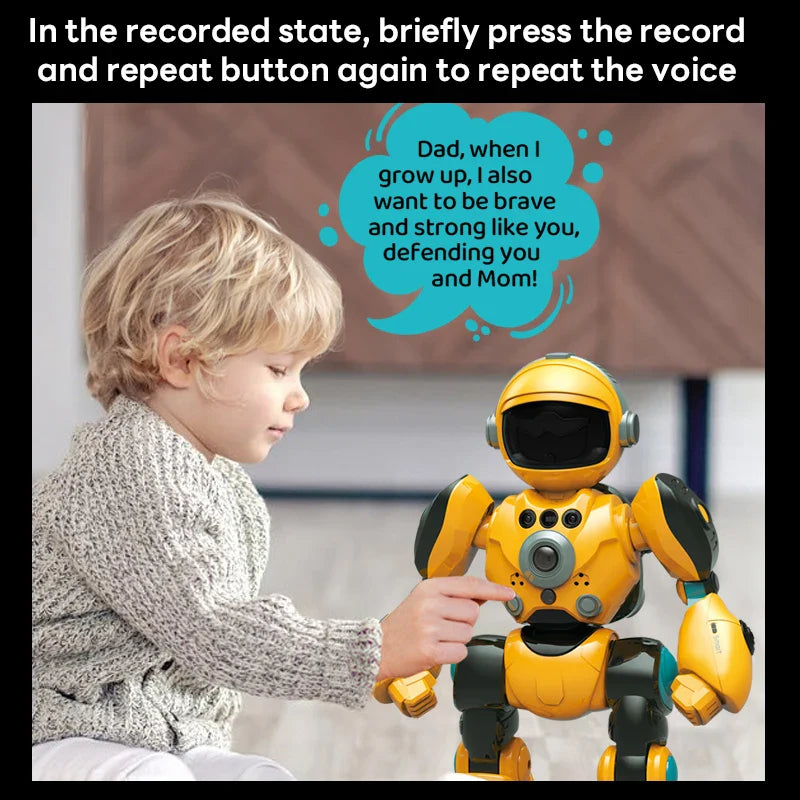 Remote Control Space Robot Toy with Gesture Induction