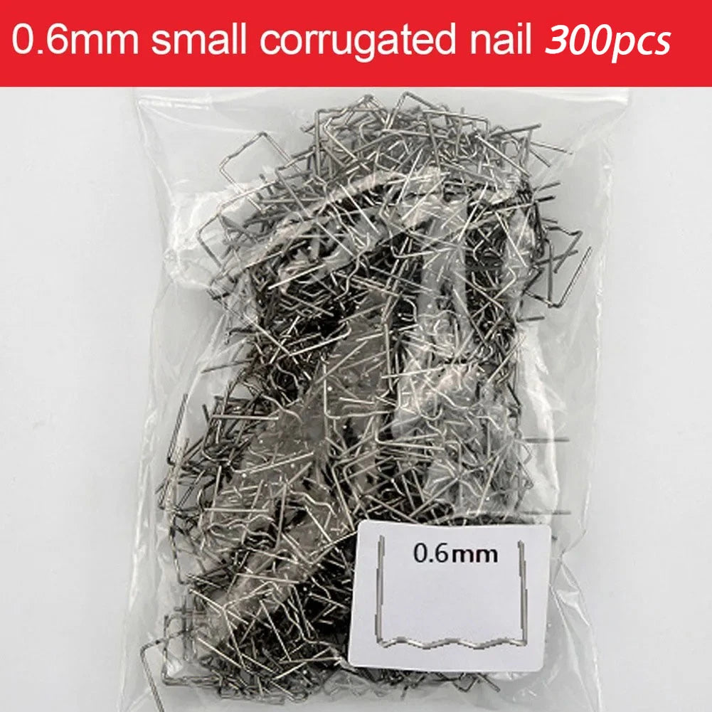 Plastic Welding Tools Car Repair Tool Kit 0.6/0.8mm Welder for Plastic Special Hot Melt Nails 300pcs Machine Supplies Equipment