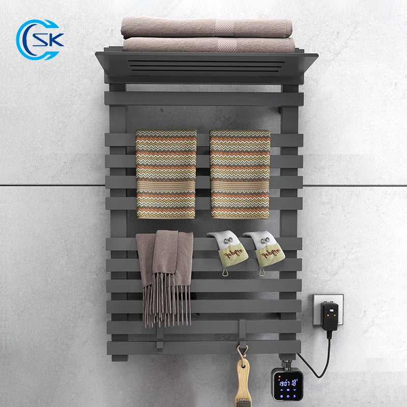 WiFi-Controlled Electric Heated Towel Rack