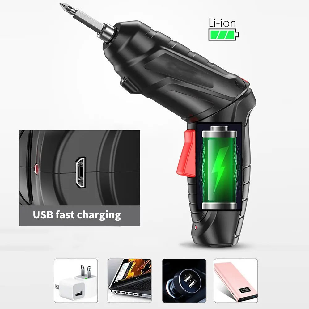 3.6V Cordless Lithium Battery Screwdriver