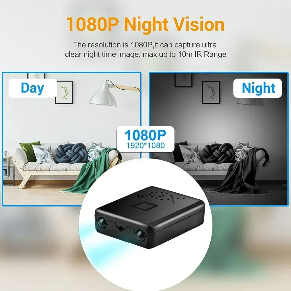 Mini Camera Wifi Camcorder 4K Full HD 1080P Video Recorder Small Motion Detection Night Vision Security Smart Home IP Web Cam