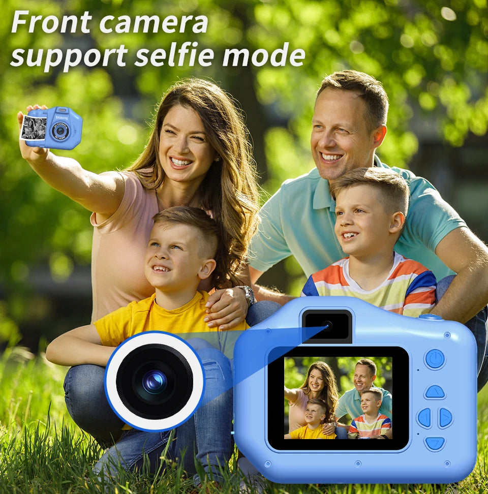 Kids Digital Instant Photo Printing Camera with 10x Digital Zoom