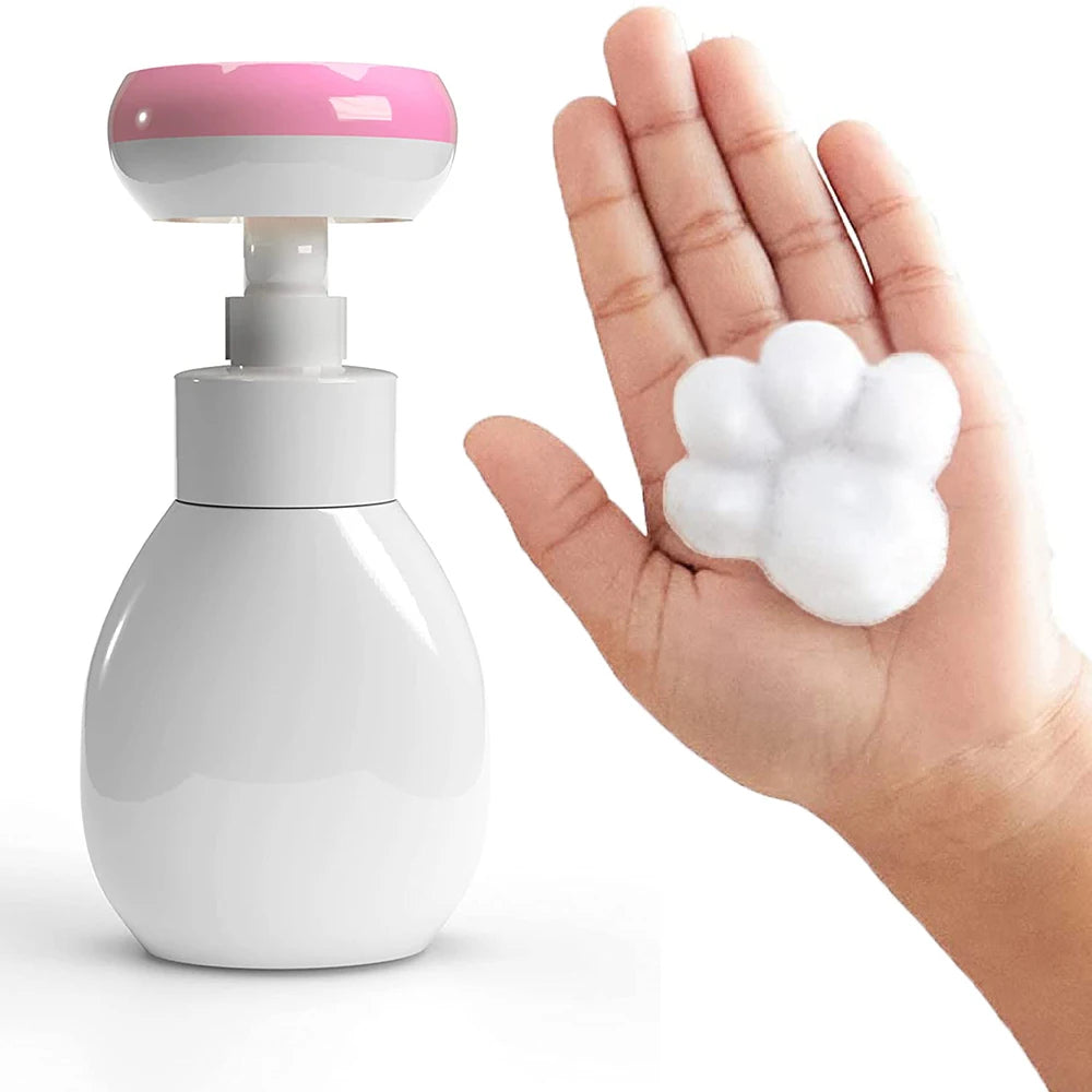 Vetta hand Foam Dispenser Flower Shape Hand Soap Foam Hand Dispenser Flower Stamp Dispenser Foaming Soap Dispenser for Kids