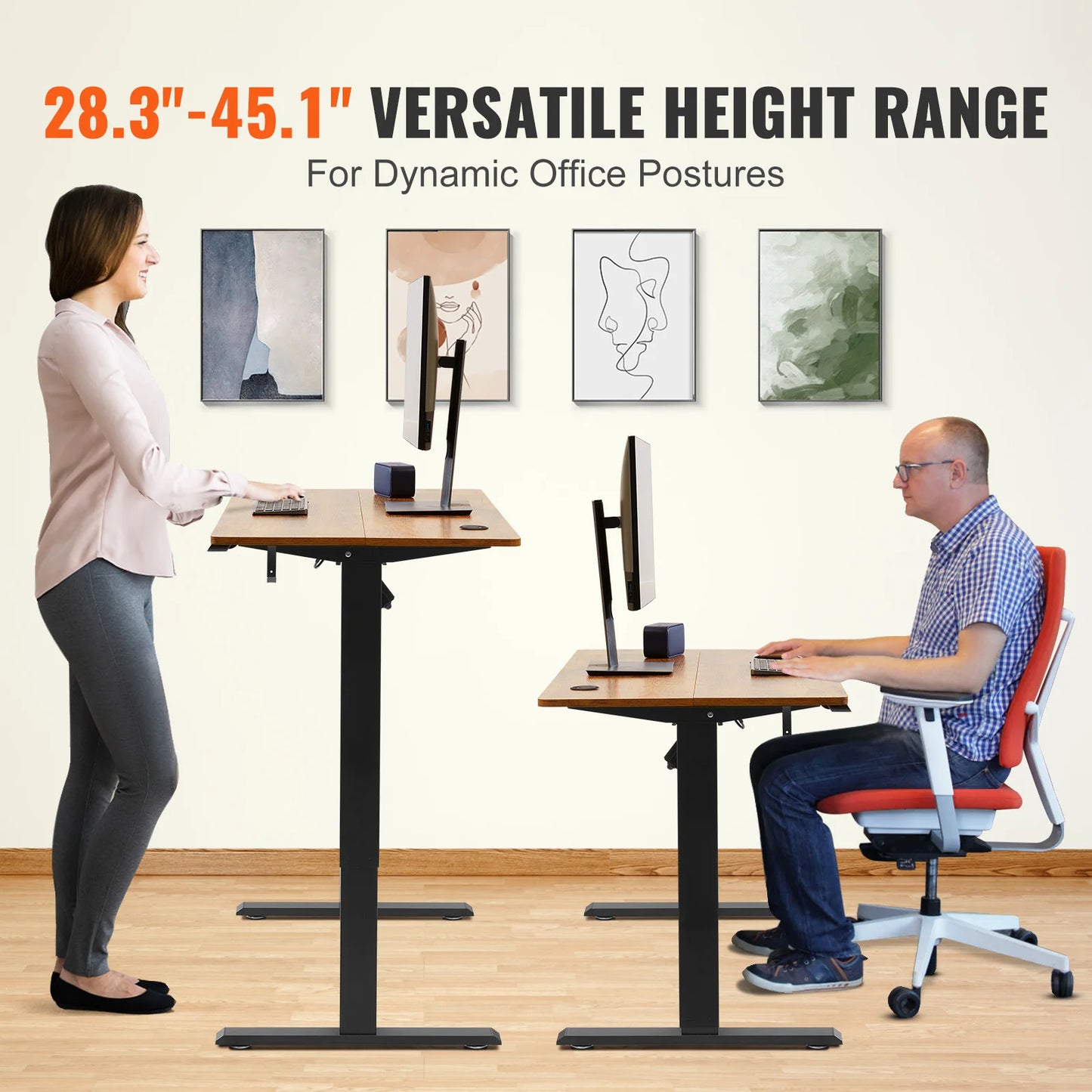 VEVOR Adjustable Electric Standing Desk