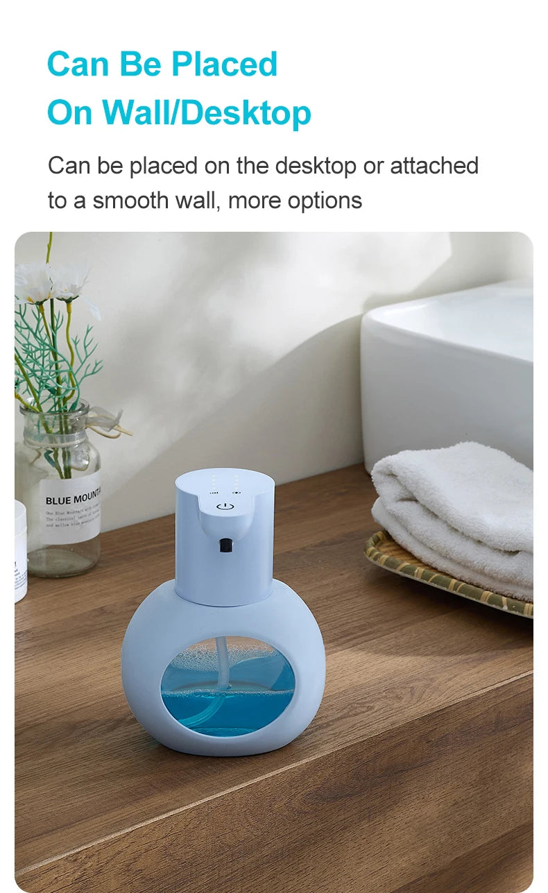 Automatic Hand Sanitizer Machine Intelligent Induction Detergent Electric Soap Dispenser Household Liquid Gel Machine Bathroom