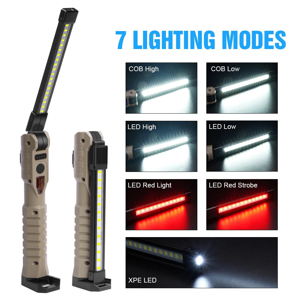 USB Rechargeable LED Work Light