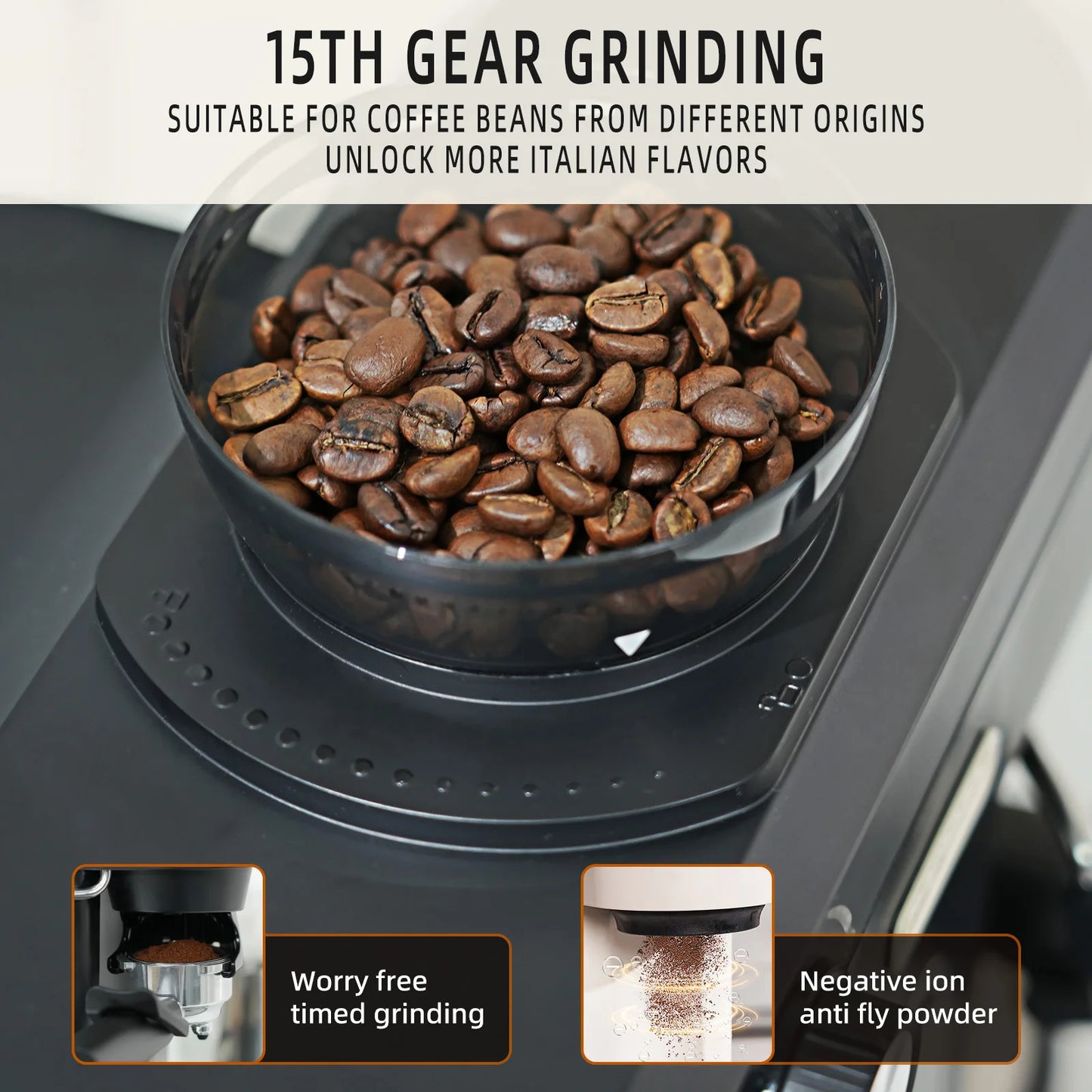 Mcilpoog AC510: 3-in-1 Espresso Mastery