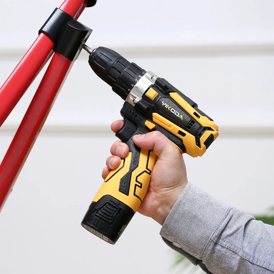 YIKODA 12/16.8/21V Electric Screwdriver Cordless Drill