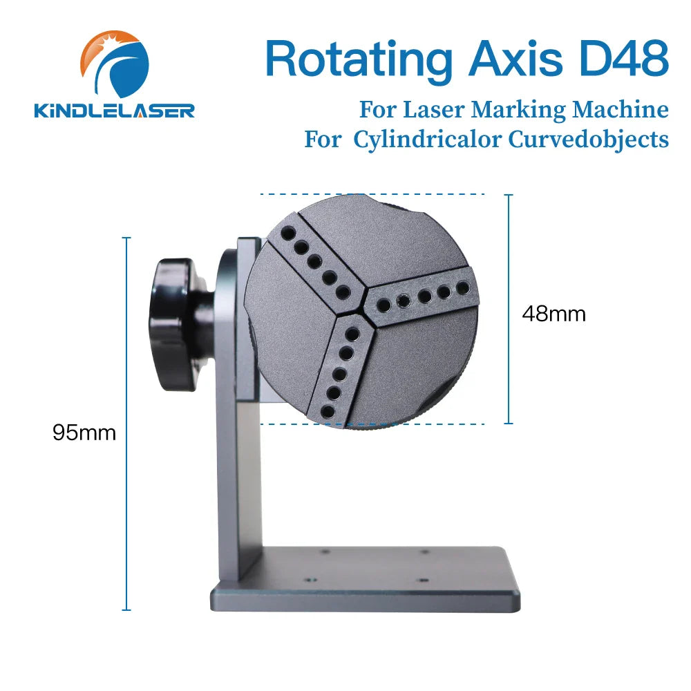 DAJA Rotary Axis Attachment for Laser Engravers
