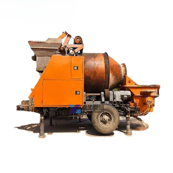 Used Diesel Concrete Mixer with Pump