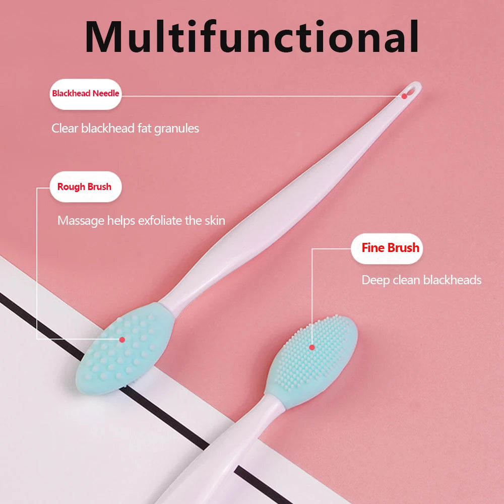 Silicone Blackhead Removal Brush Set
