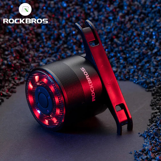 ROCKBROS Colorful Bike Rear Light | Type-C Rechargeable