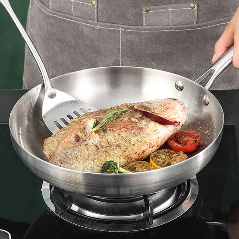 304 Stainless Steel Nonstick Frying Pan