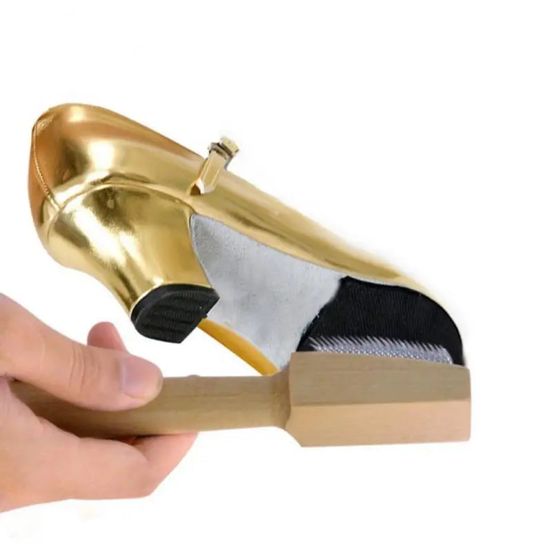Shoe Brush Wood Suede Sole Wire Cleaners Dance Shoes Cleaning Brush For Footwear Household Cleaning Tools