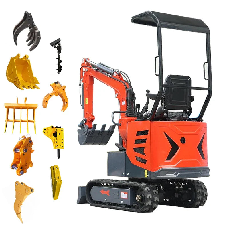 High-Quality 1-Ton Mini Excavator for Home