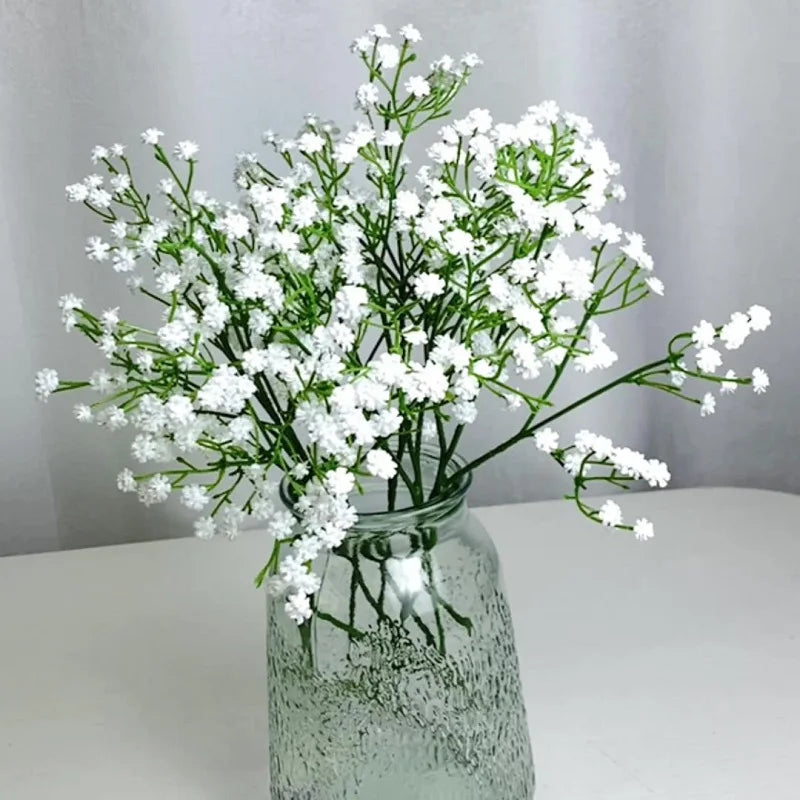 Plastic Artificial Sky Stars Flower Branch - Festive Home Decor