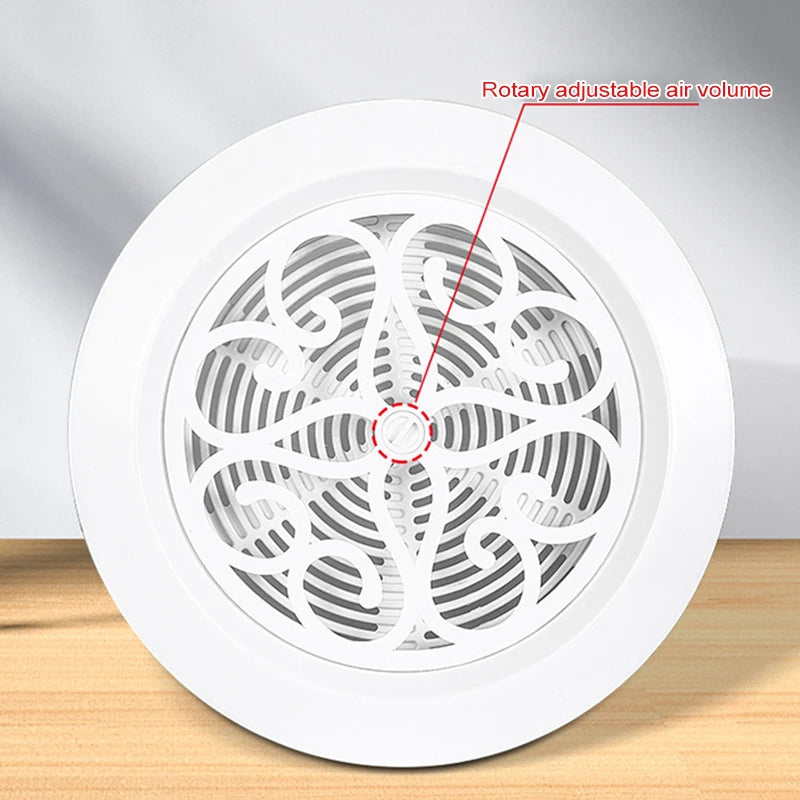 Decorative Air Vent Cover Round Ventilation Grill Outlet