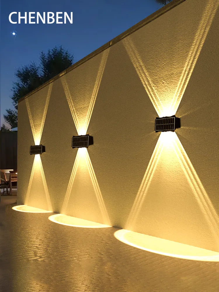 Solar Outdoor Waterproof Wall Lamp