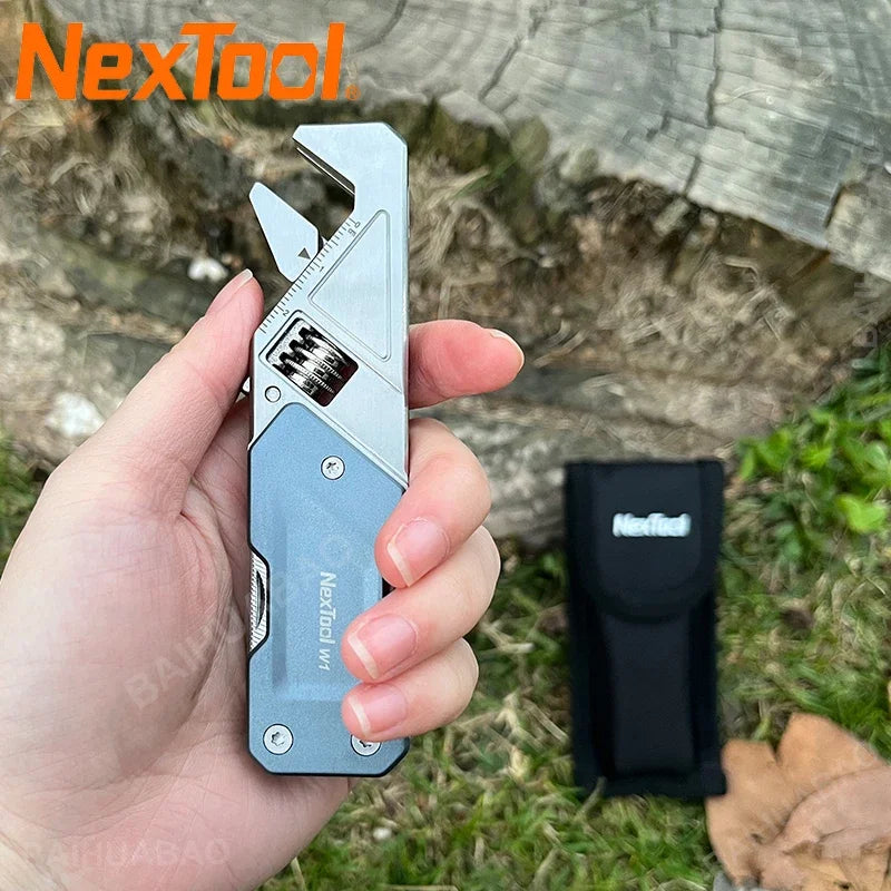 Nextool Mini Wrench Multitool Portable Multi-functional Folding Screwdriver Bottle Opener Outdoor Camping EDC Equipment