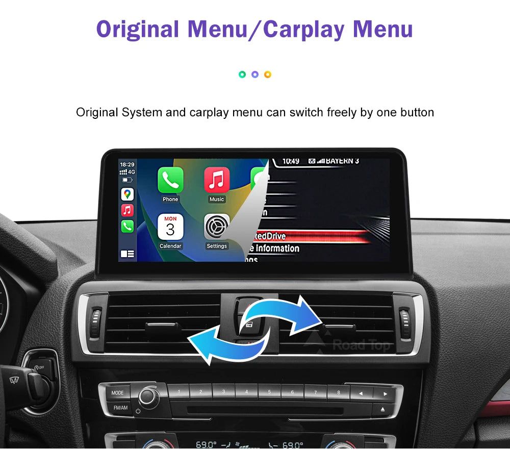 BMW Multimedia Touch Screen Wireless Carplay