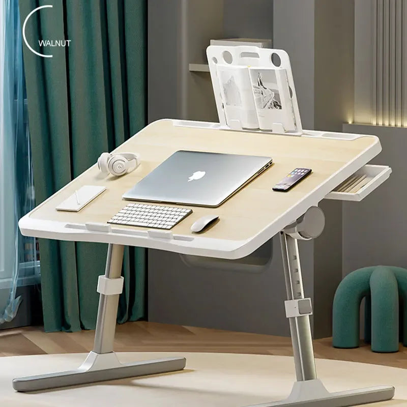 Adjustable Laptop Desk: Versatile Bedside Workstation