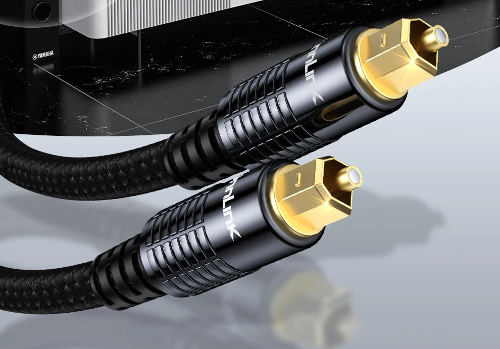 Unnlink SPDIF Digital Optical Audio Cable - Digital HIFI 5.1 Toslink Cable