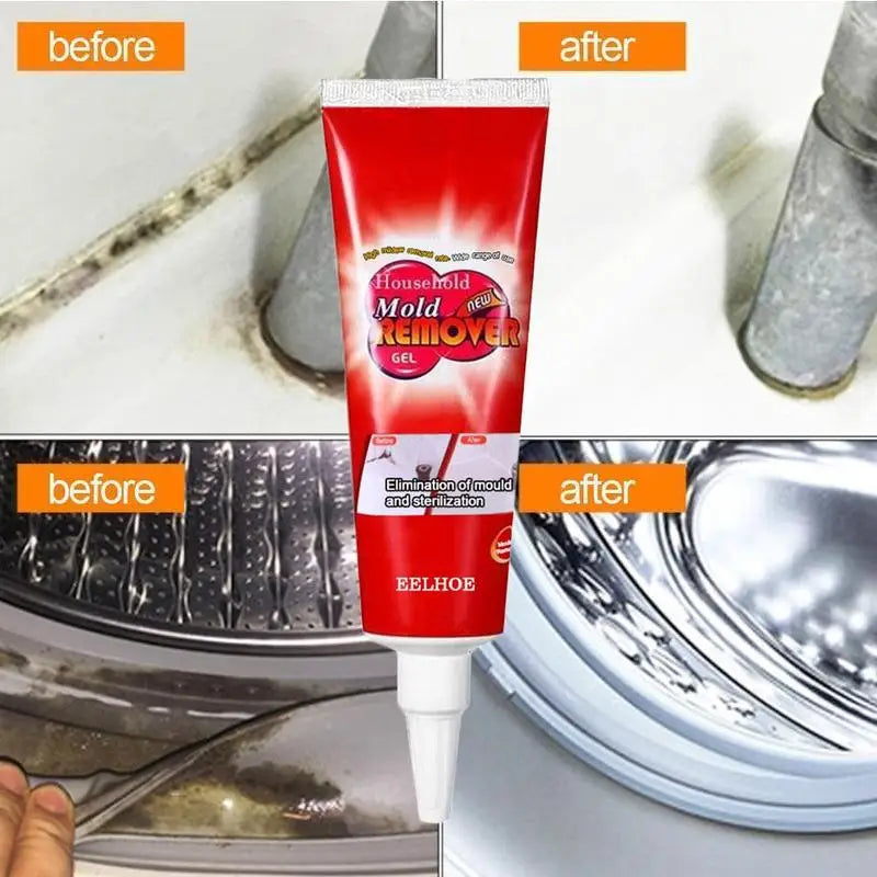 Wall Mold Mildew Remover Cleaner Caulk Gel Pool Tile Gap Spot Mold Remover Washing Machine Bathroom Mildew Gel 20G remover gel